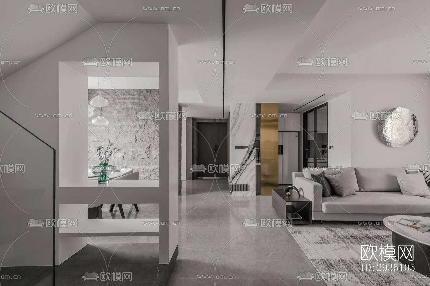 高级灰平层效果图下载（渲染图15）