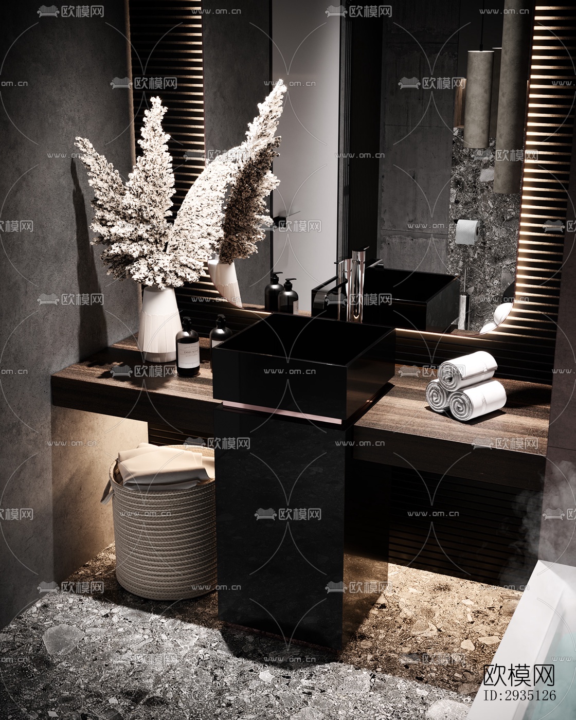 高级灰平层效果图下载（渲染图11）