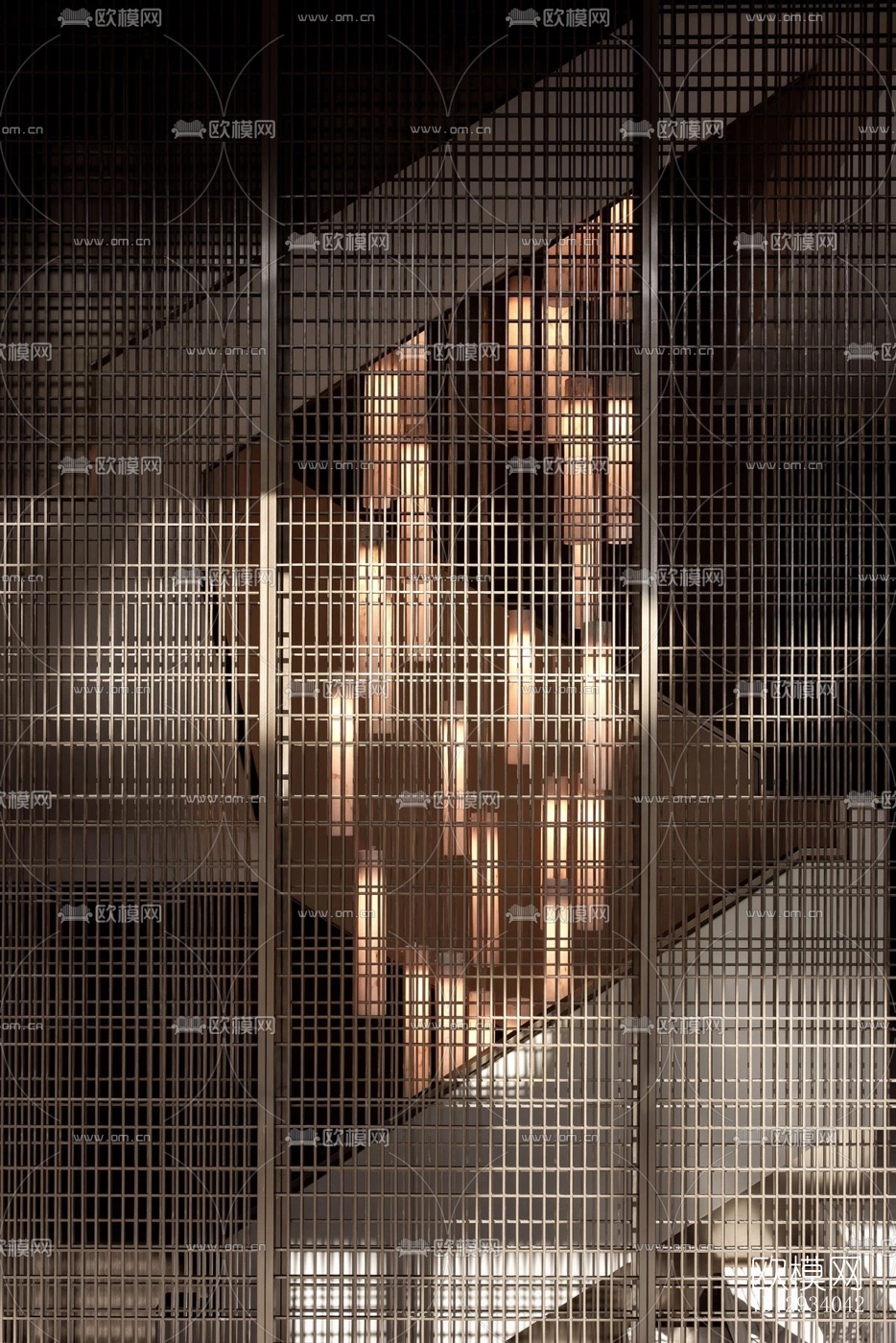 现代别墅效果图下载（渲染图3）