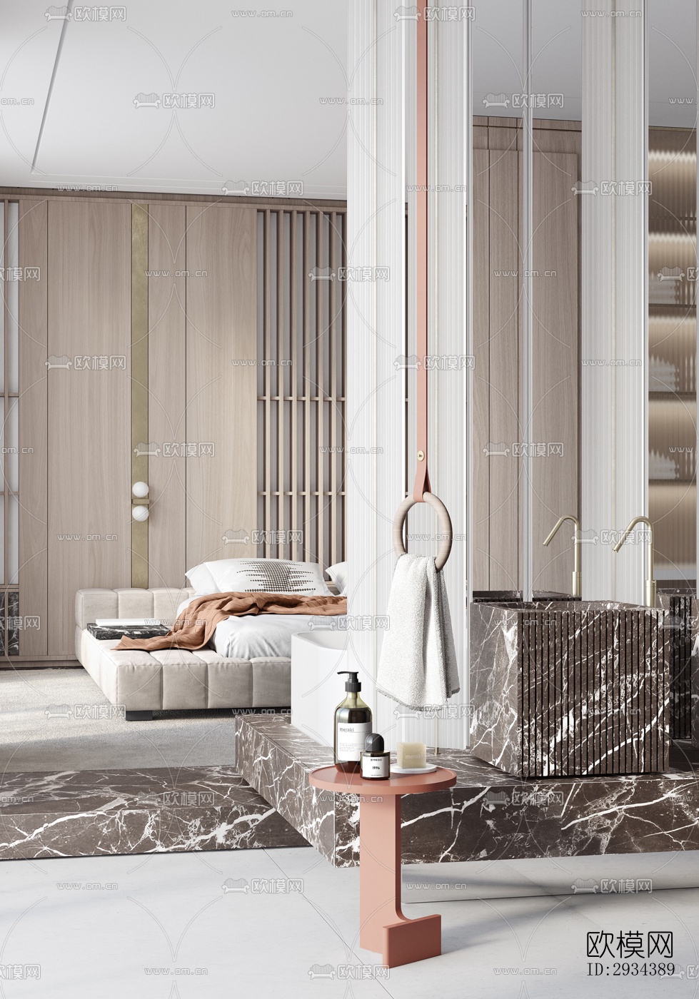 北欧平层效果图下载（渲染图13）