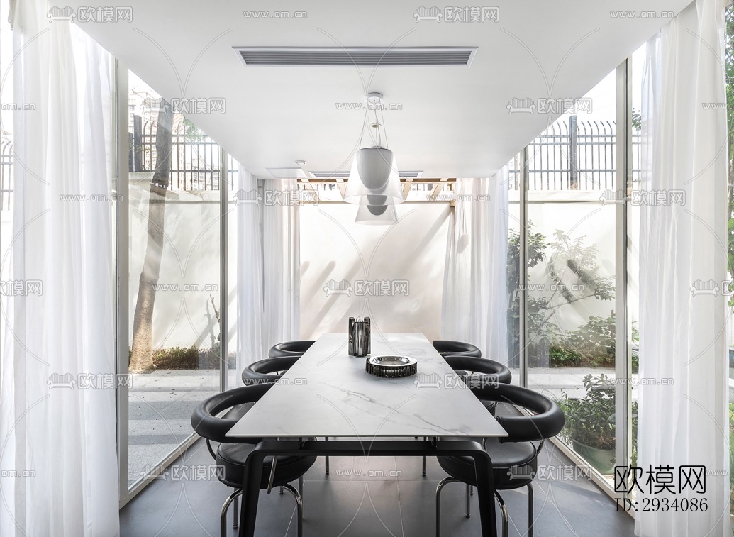 现代别墅效果图下载（渲染图20）