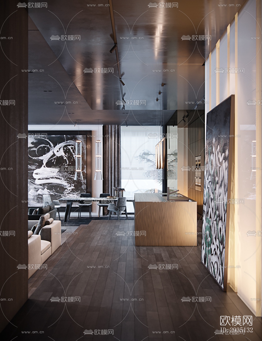 高级灰平层效果图下载（渲染图8）