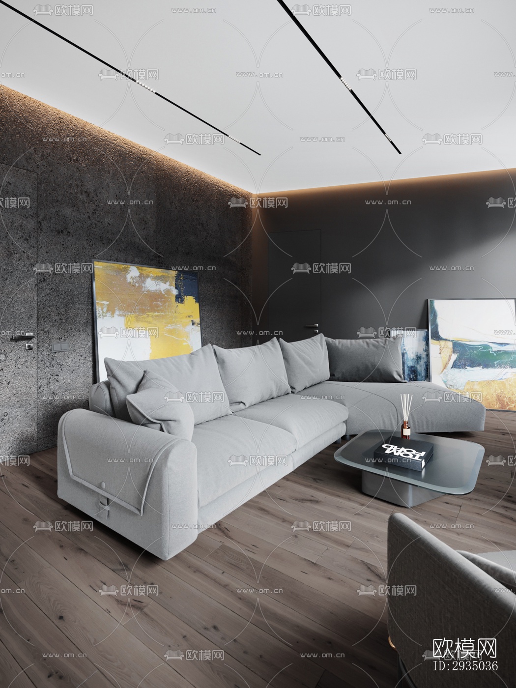 高级灰平层效果图下载（渲染图5）