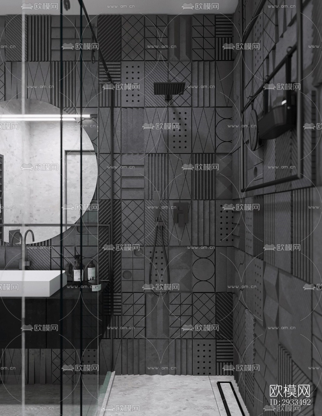 北欧公寓效果图下载（渲染图12）