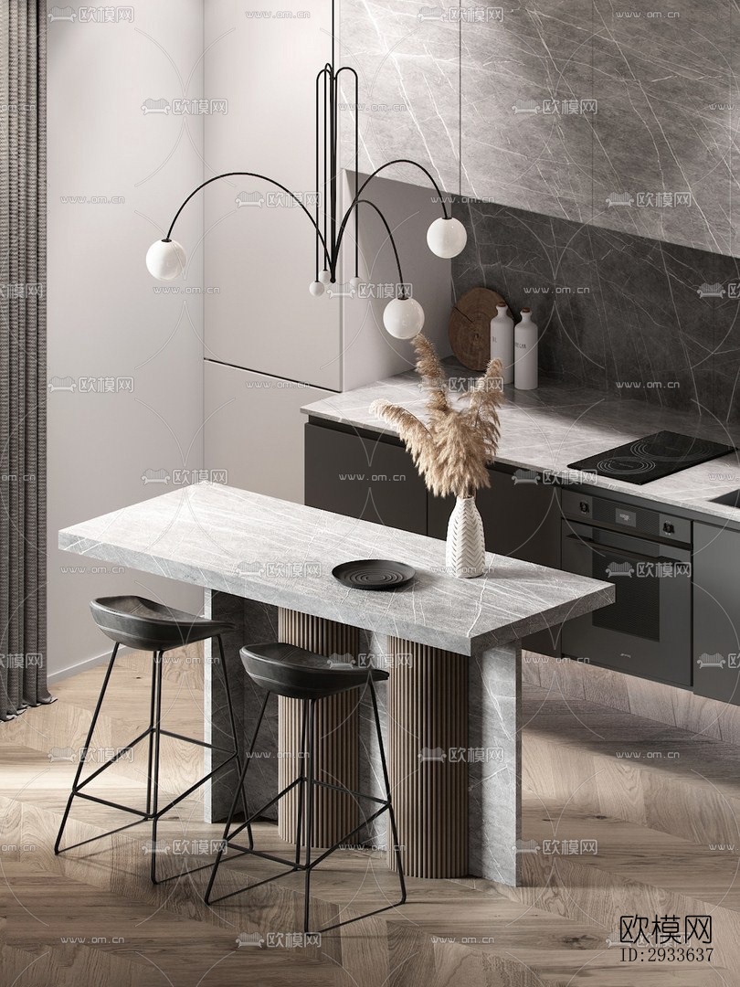 北欧公寓效果图下载（渲染图16）