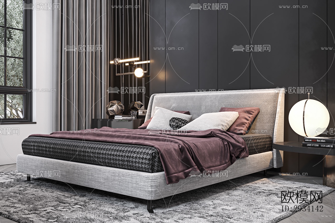 现代别墅效果图下载（渲染图20）