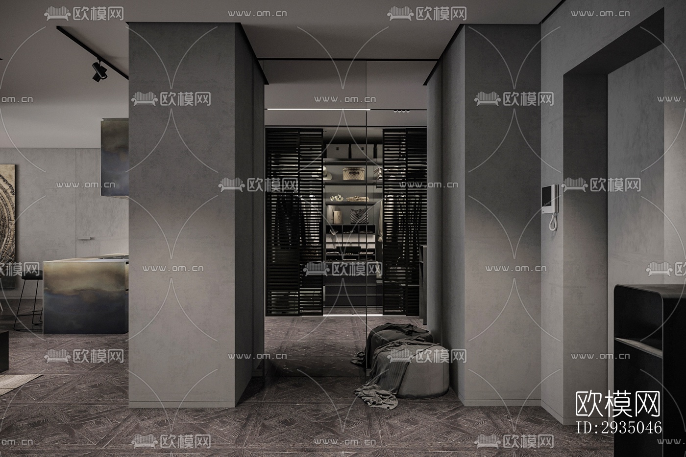 高级灰平层效果图下载（渲染图2）