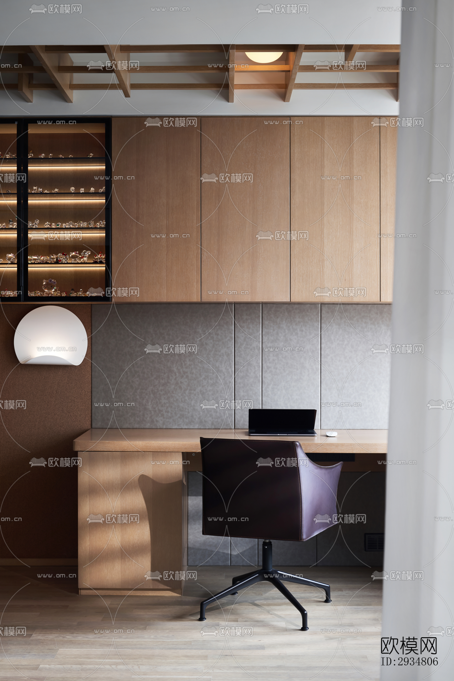 现代平层效果图下载（渲染图4）