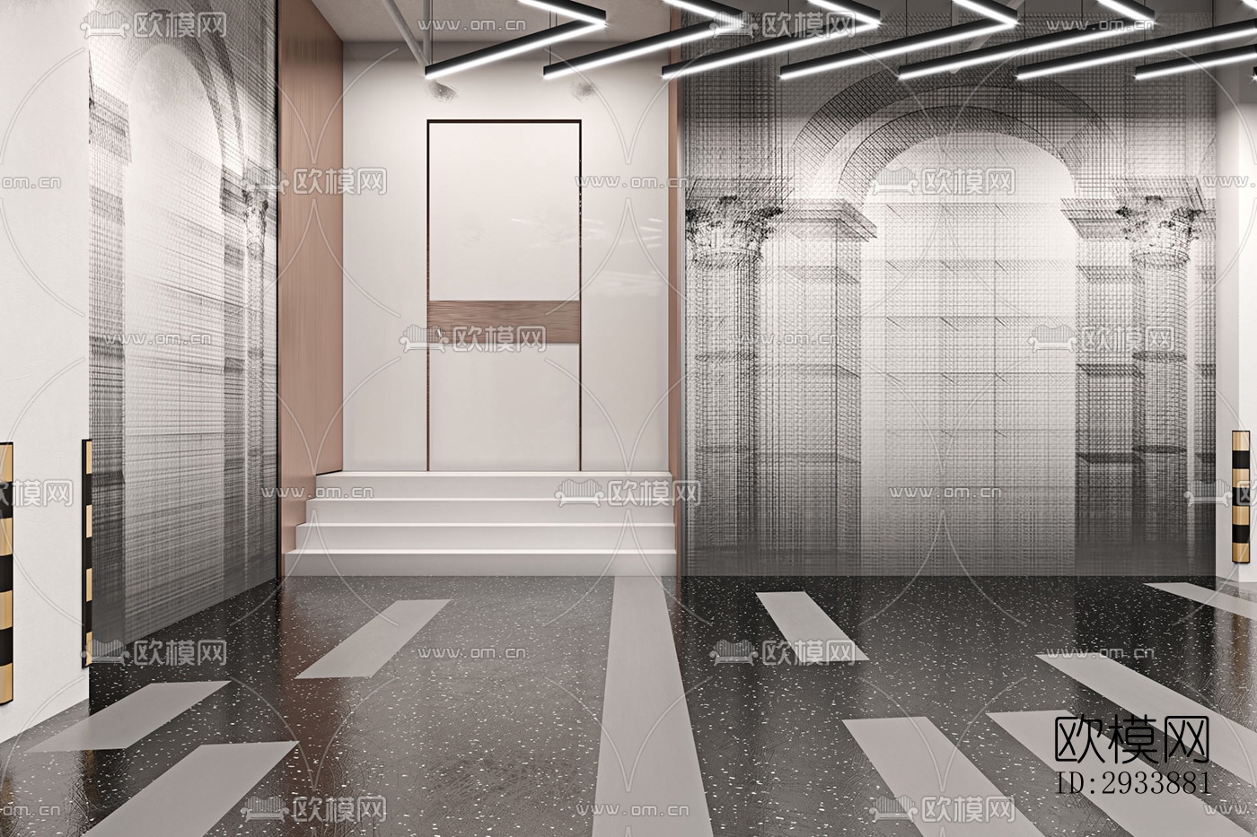 北欧别墅效果图下载（渲染图13）