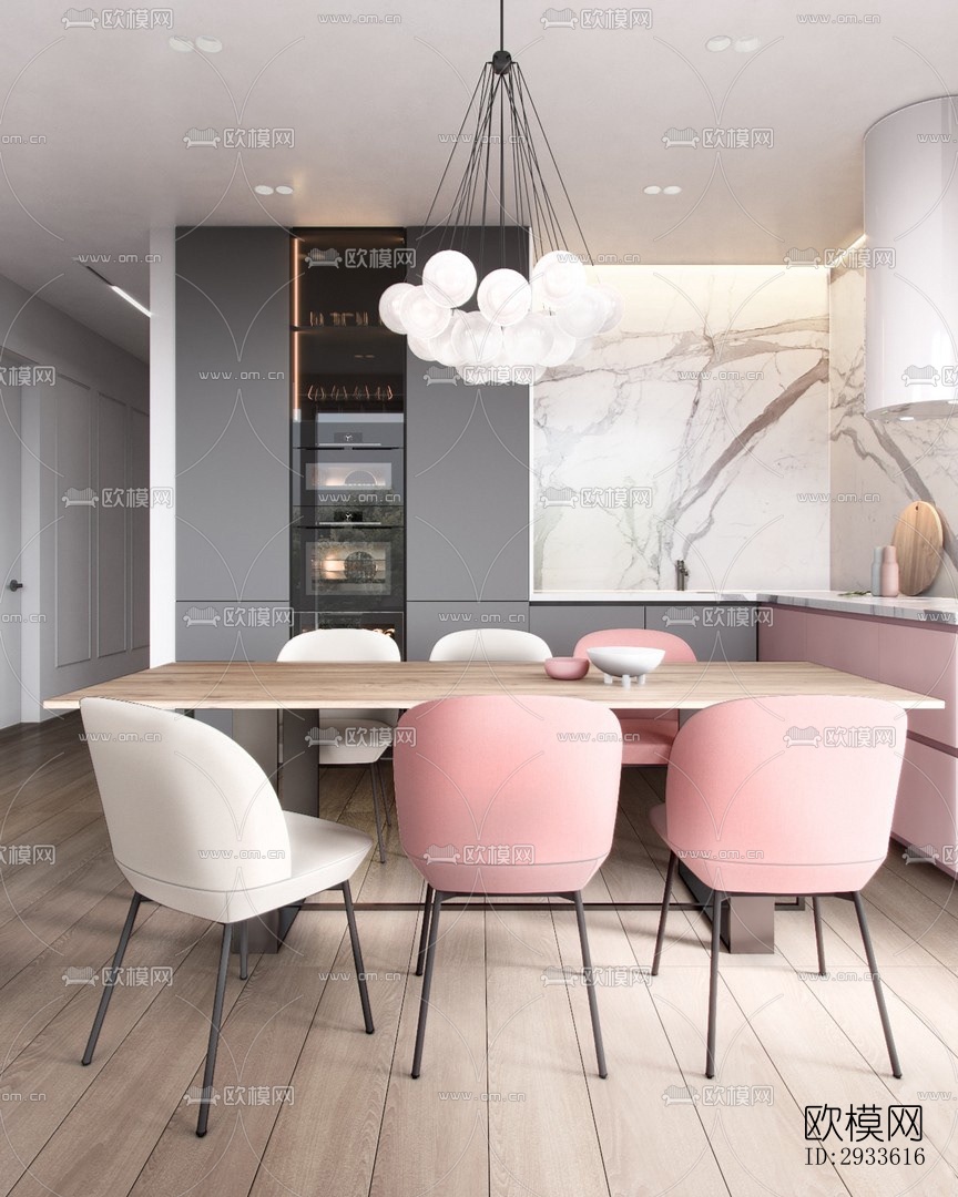 北欧公寓效果图下载（渲染图16）