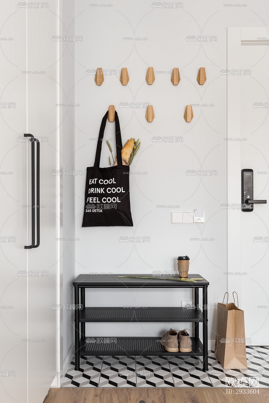 北欧公寓效果图下载（渲染图14）