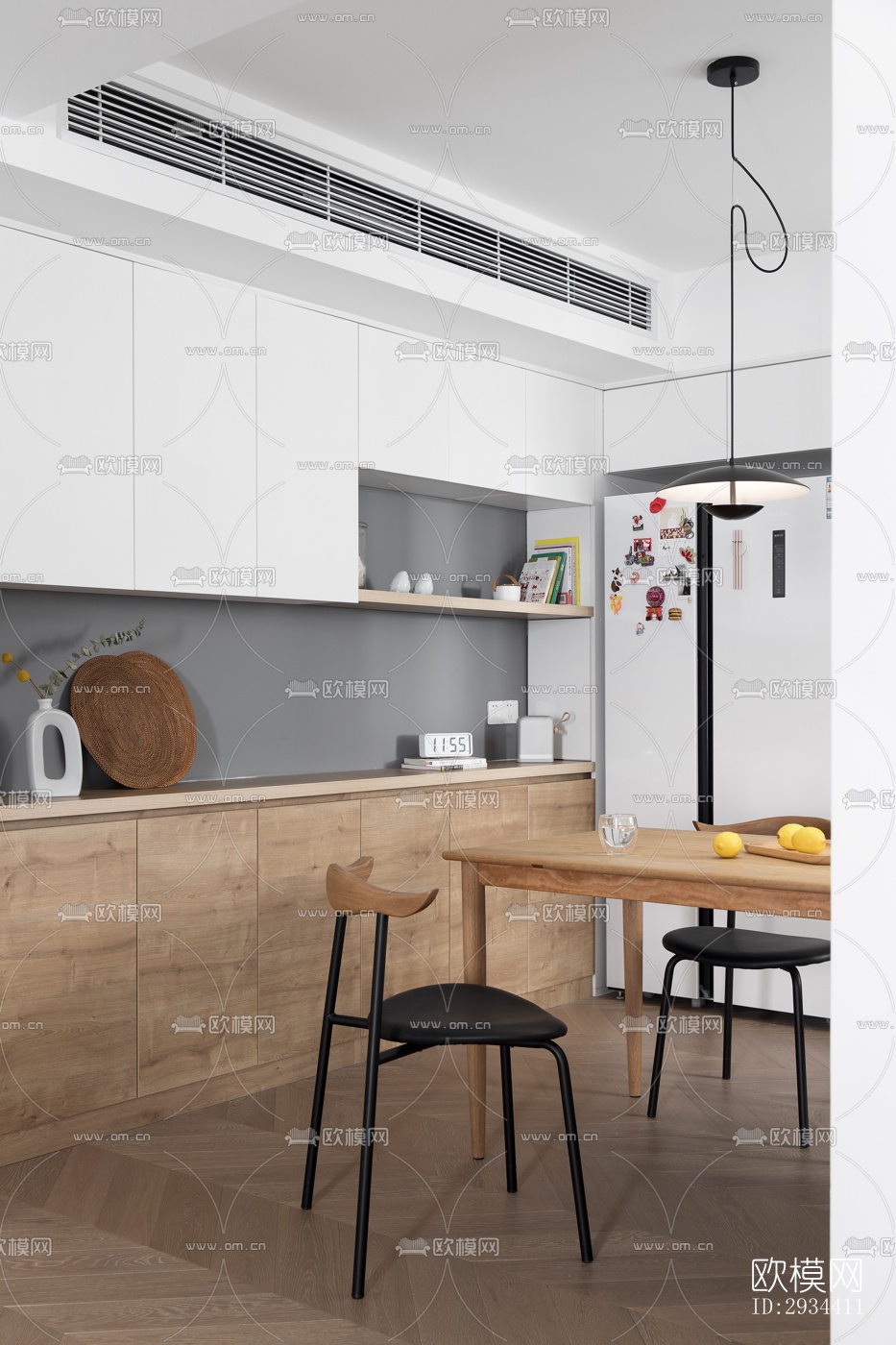 北欧平层效果图下载（渲染图8）