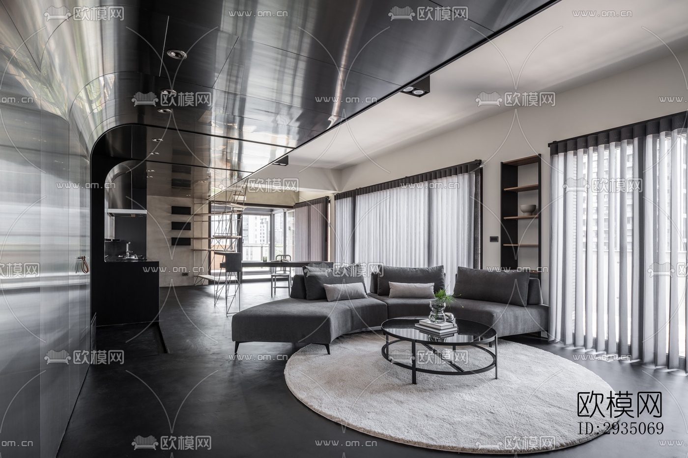 高级灰平层效果图下载（渲染图19）