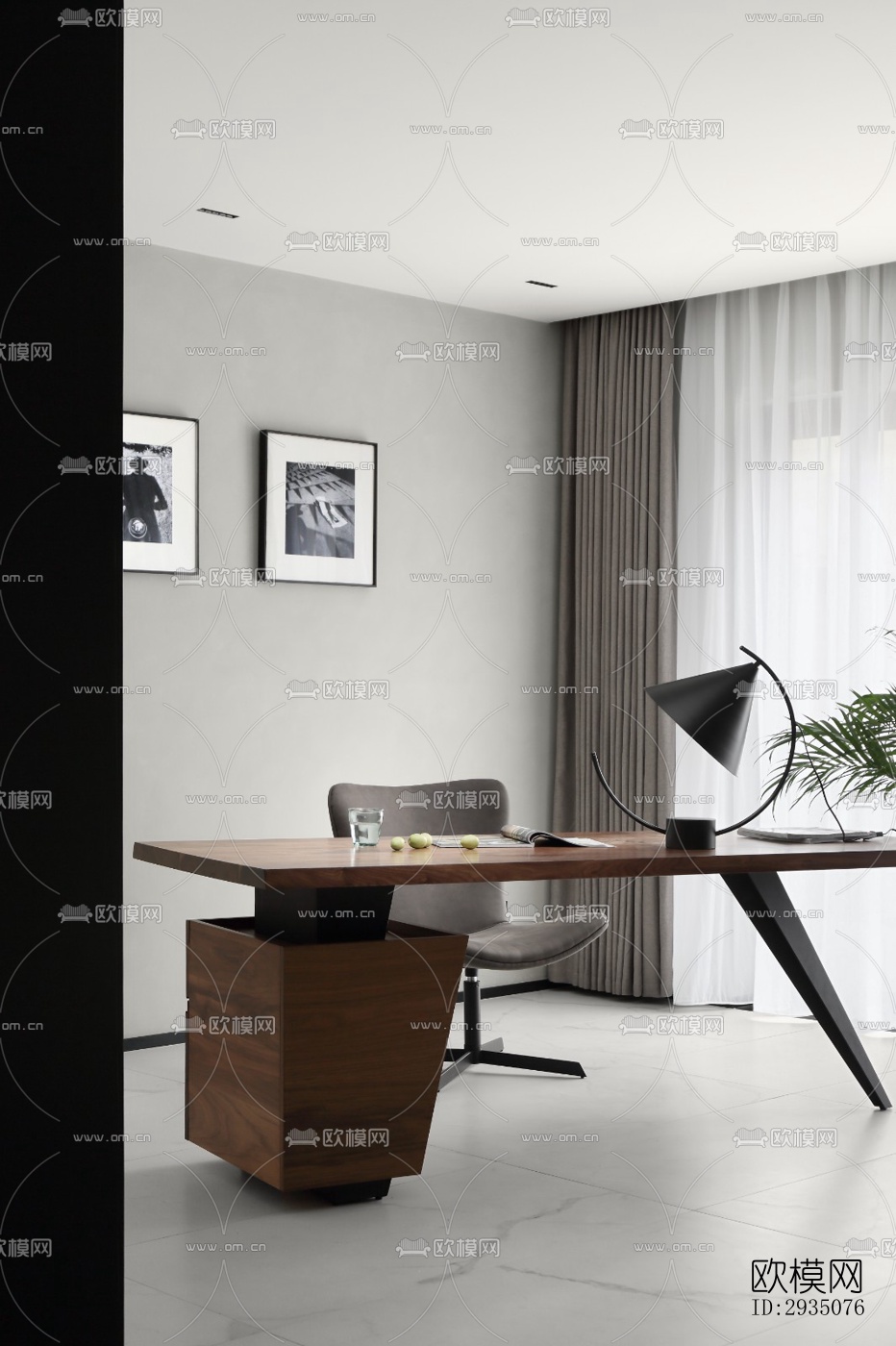 高级灰平层效果图下载（渲染图4）