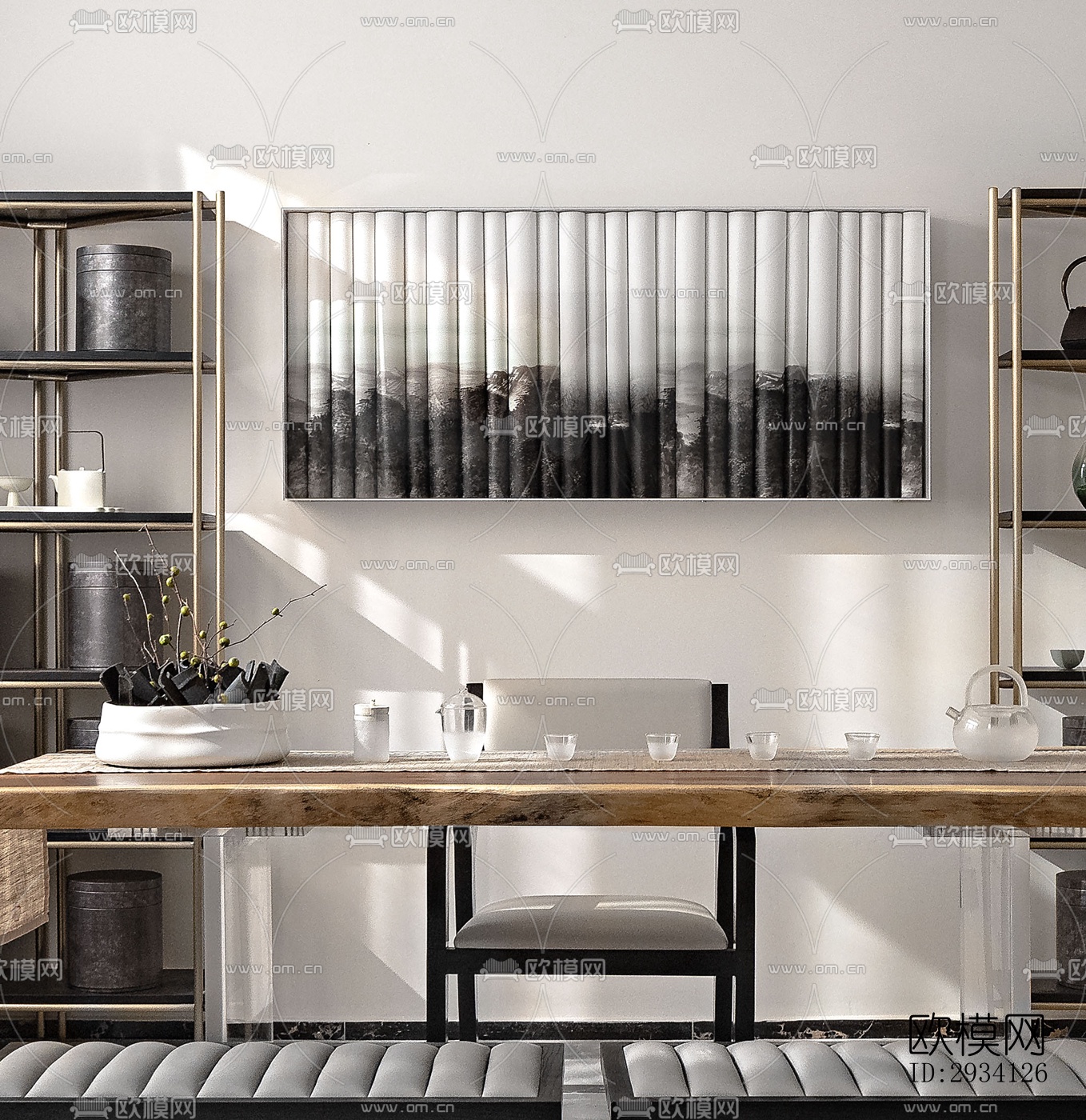 现代别墅效果图下载（渲染图5）