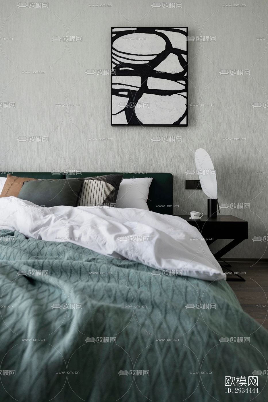 后现代平层效果图下载（渲染图17）