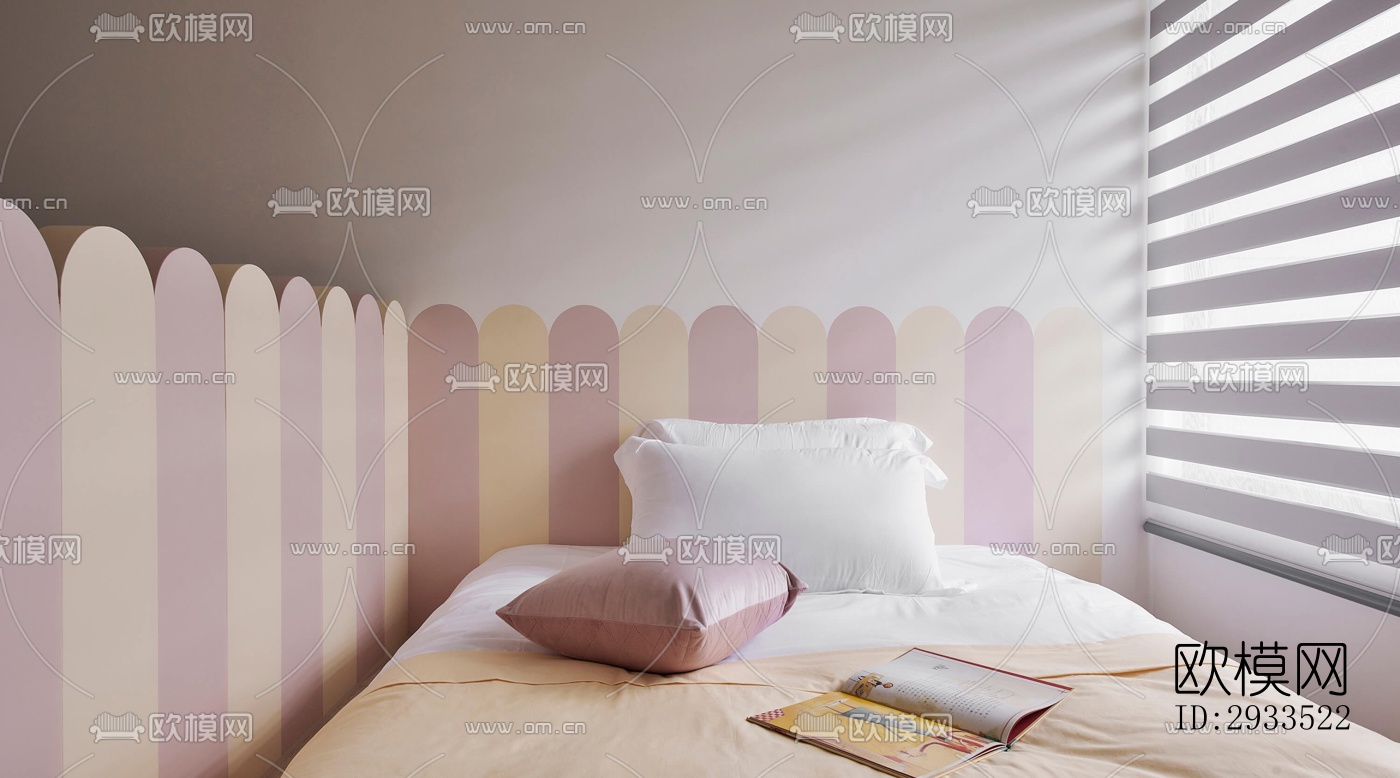 北欧公寓效果图下载（渲染图13）