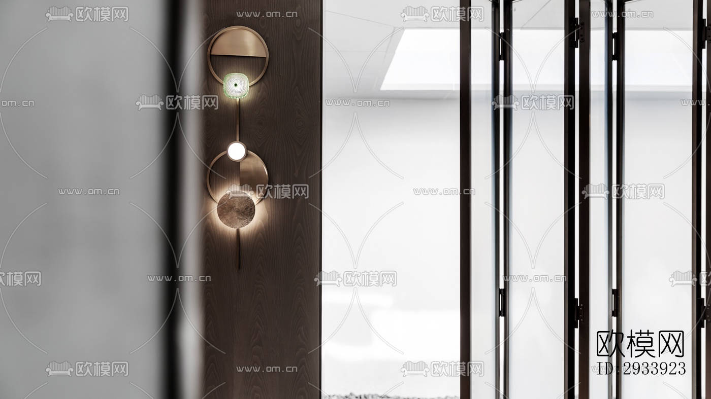 新中式别墅效果图下载（渲染图2）