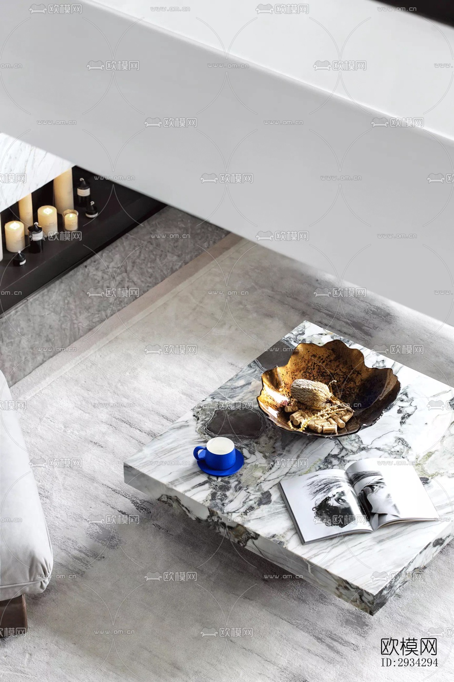 现代复式效果图下载（渲染图11）