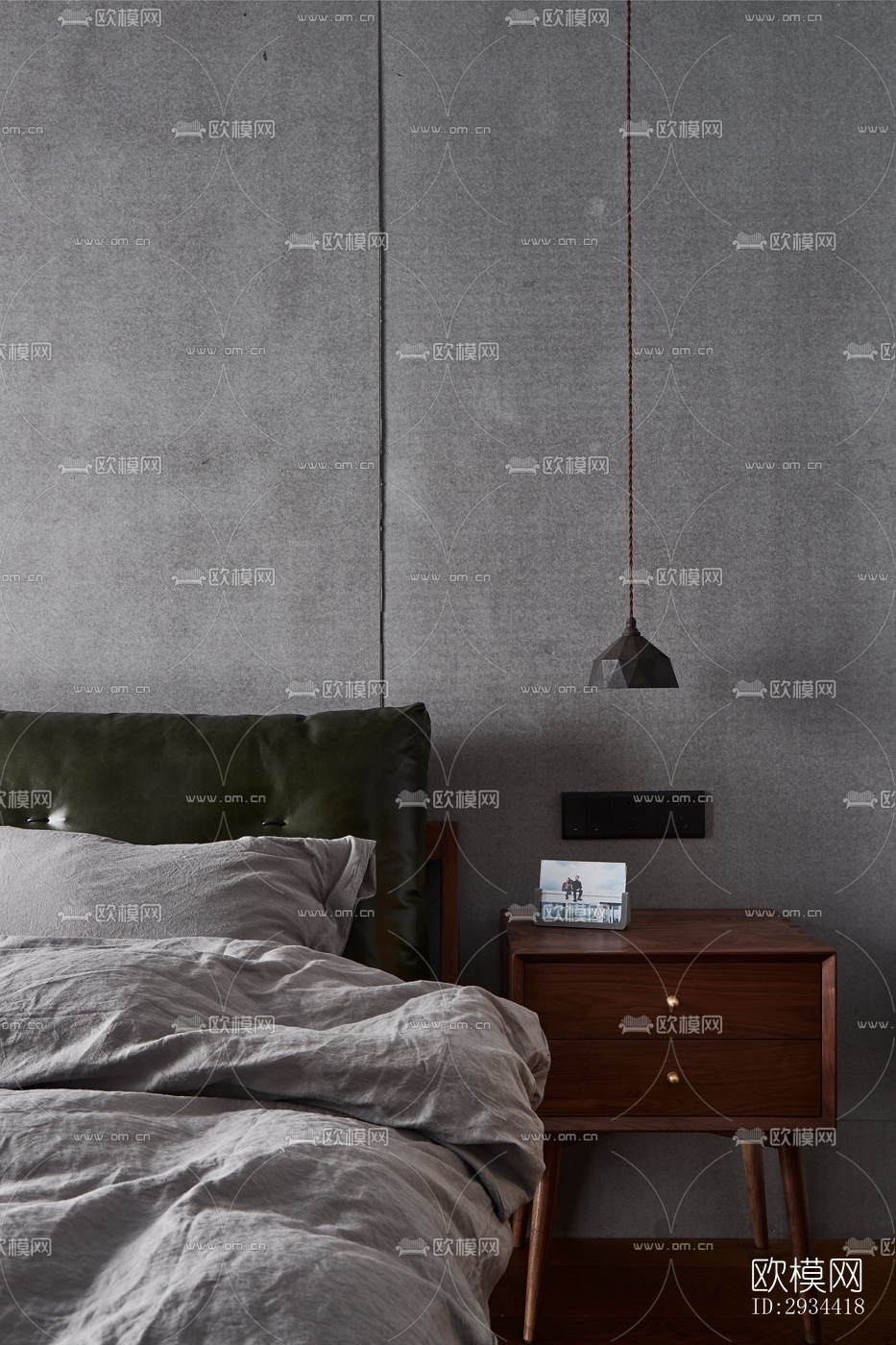 北欧平层效果图下载（渲染图9）