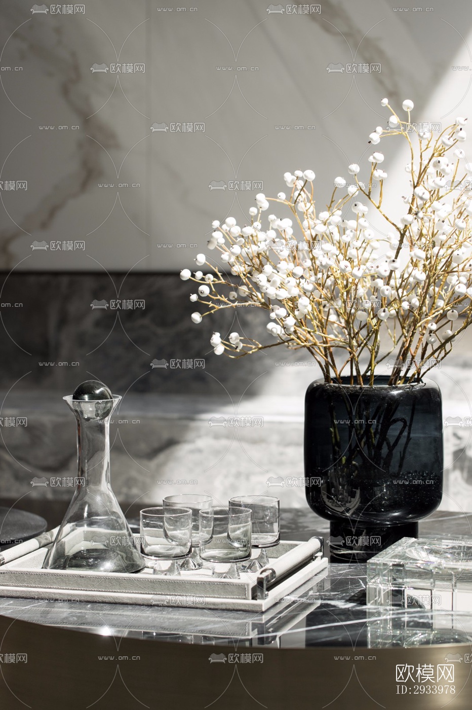 新中式别墅效果图下载（渲染图15）