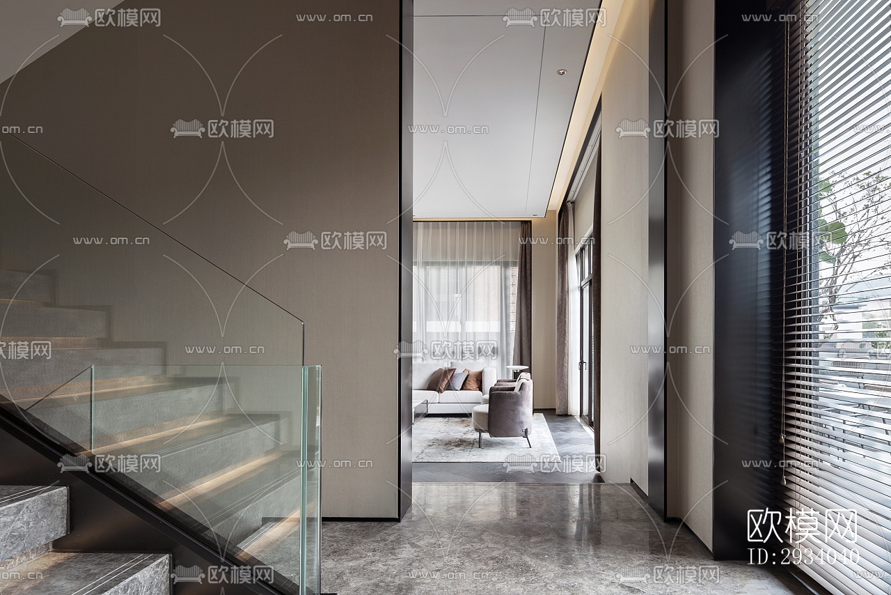 现代别墅效果图下载（渲染图9）