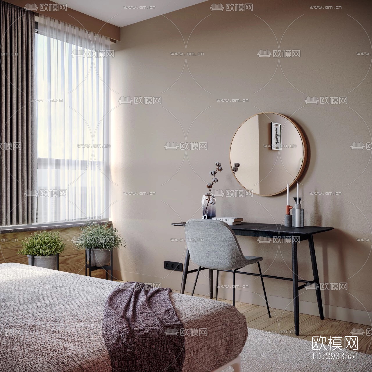 北欧公寓效果图下载（渲染图18）