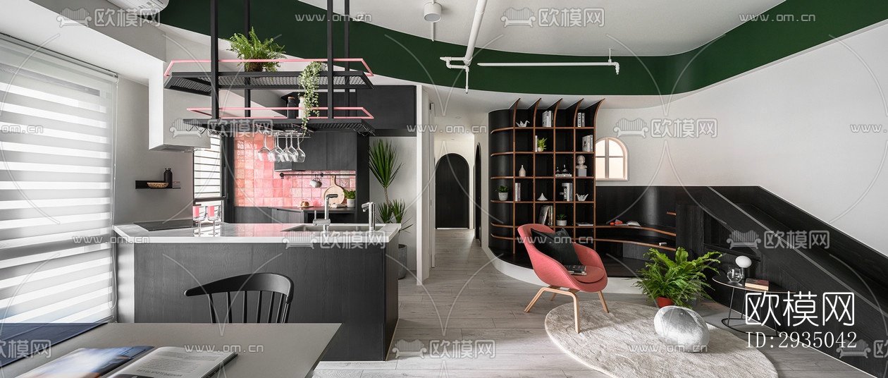 高级灰平层效果图下载（渲染图5）