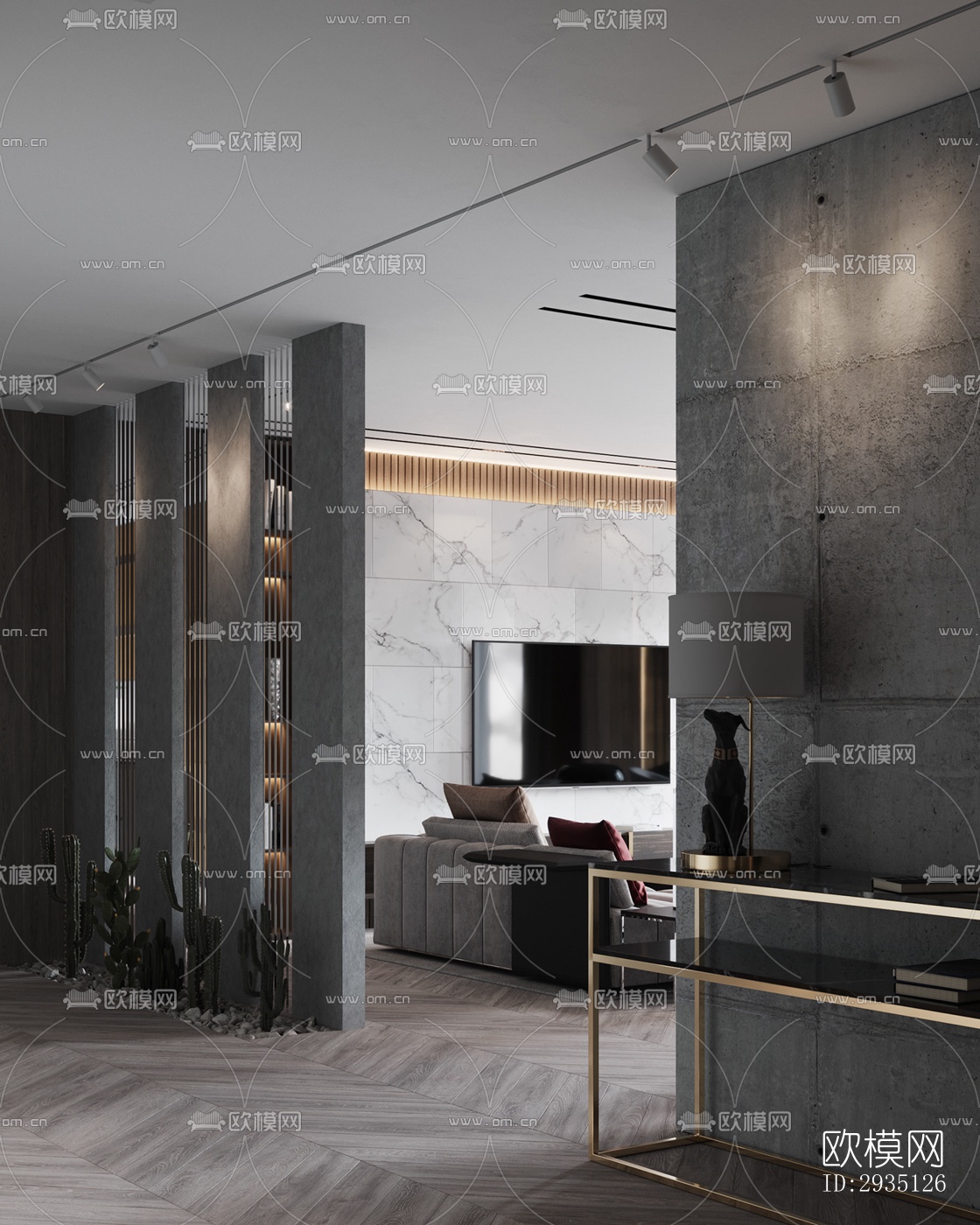 高级灰平层效果图下载（渲染图17）