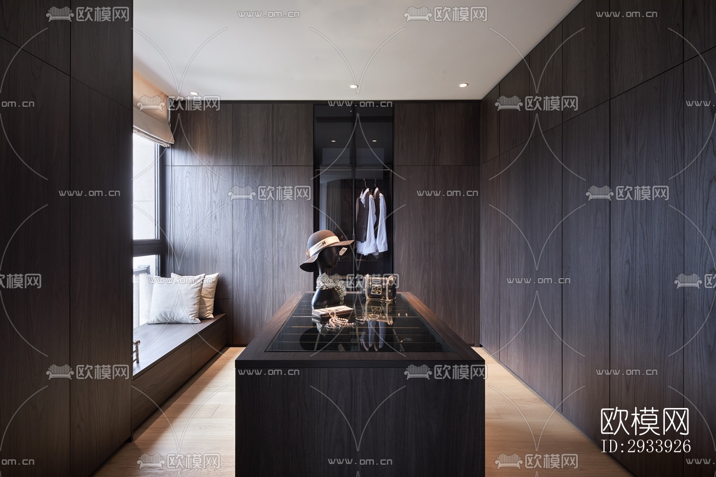 新中式别墅效果图下载（渲染图8）