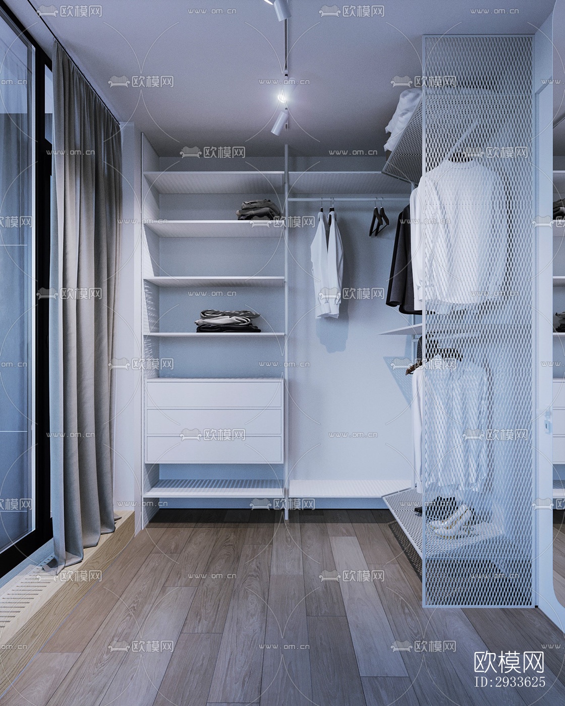 北欧公寓效果图下载（渲染图8）