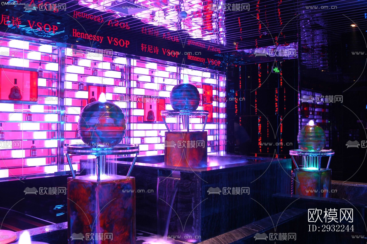 工业风KTV效果图下载（渲染图16）