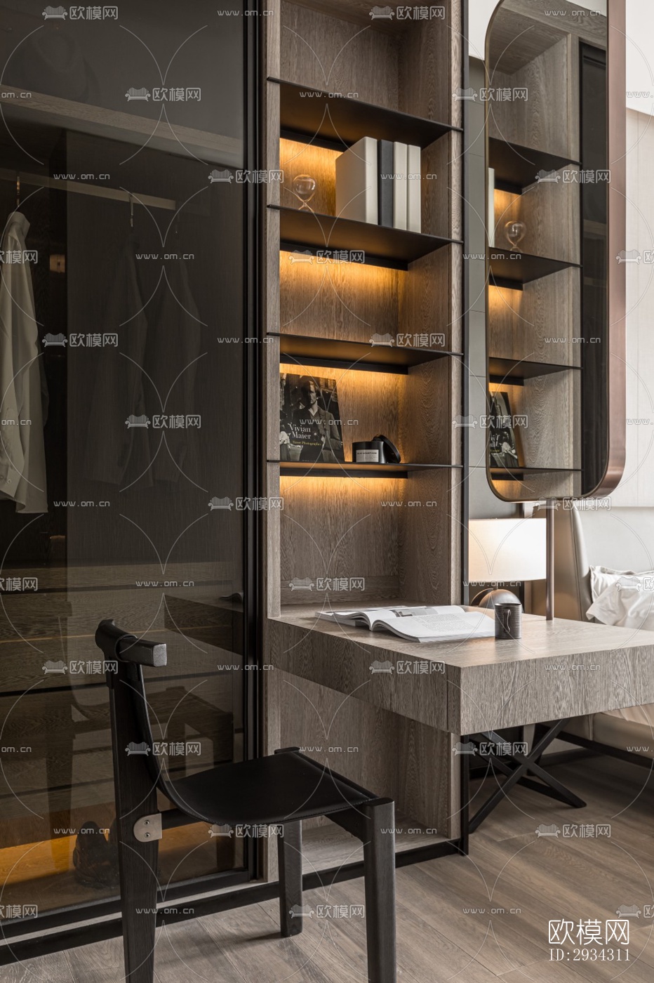 现代复式效果图下载（渲染图2）