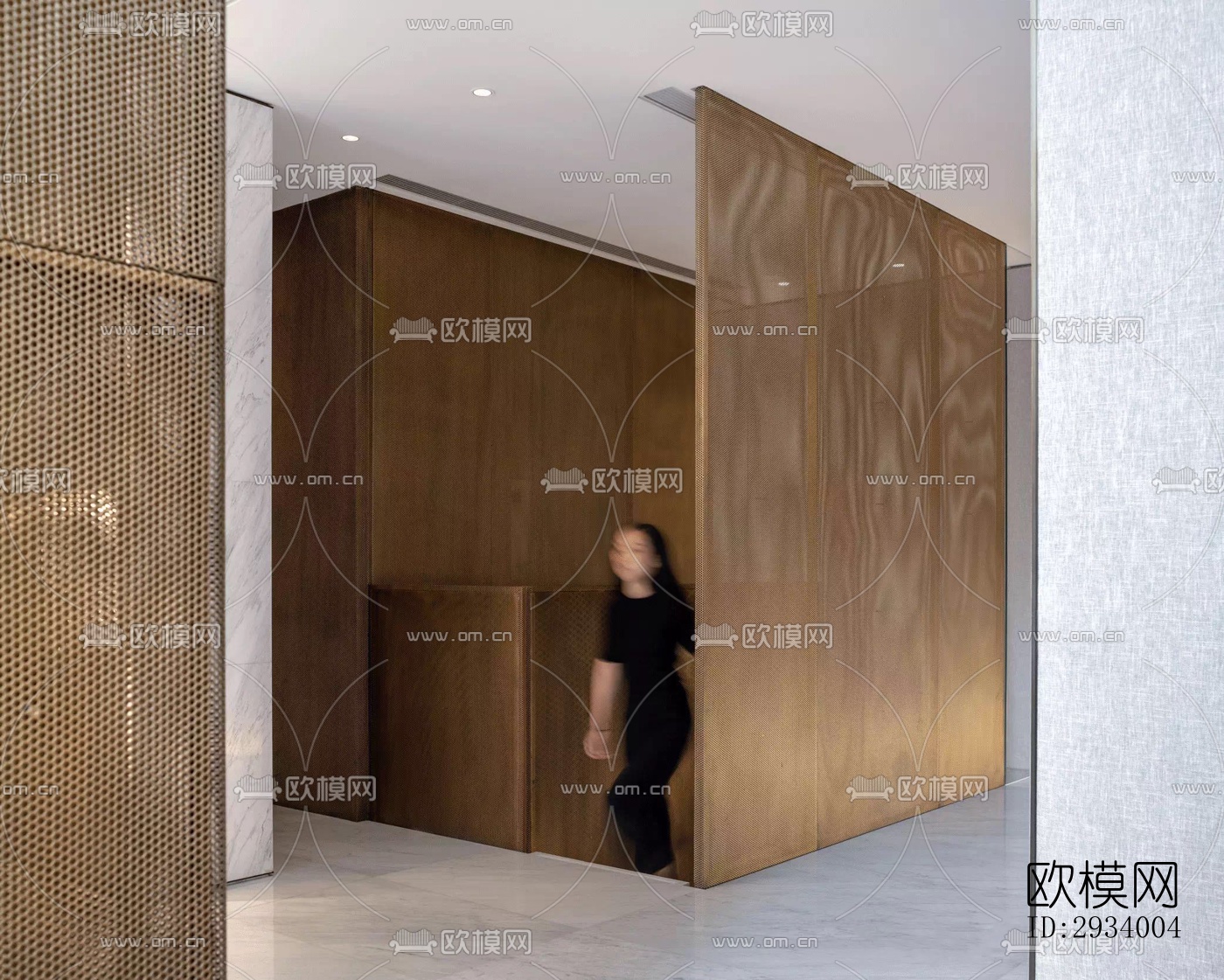 新中式别墅效果图下载（渲染图7）