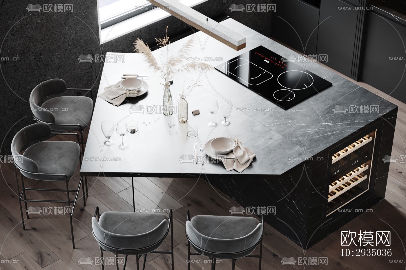 高级灰平层效果图下载（渲染图11）