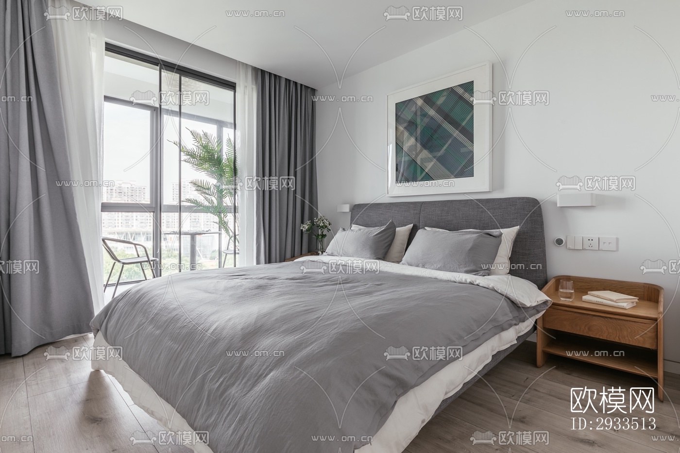 北欧公寓效果图下载（渲染图13）