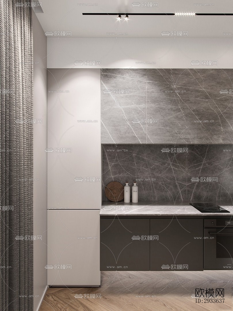 北欧公寓效果图下载（渲染图15）