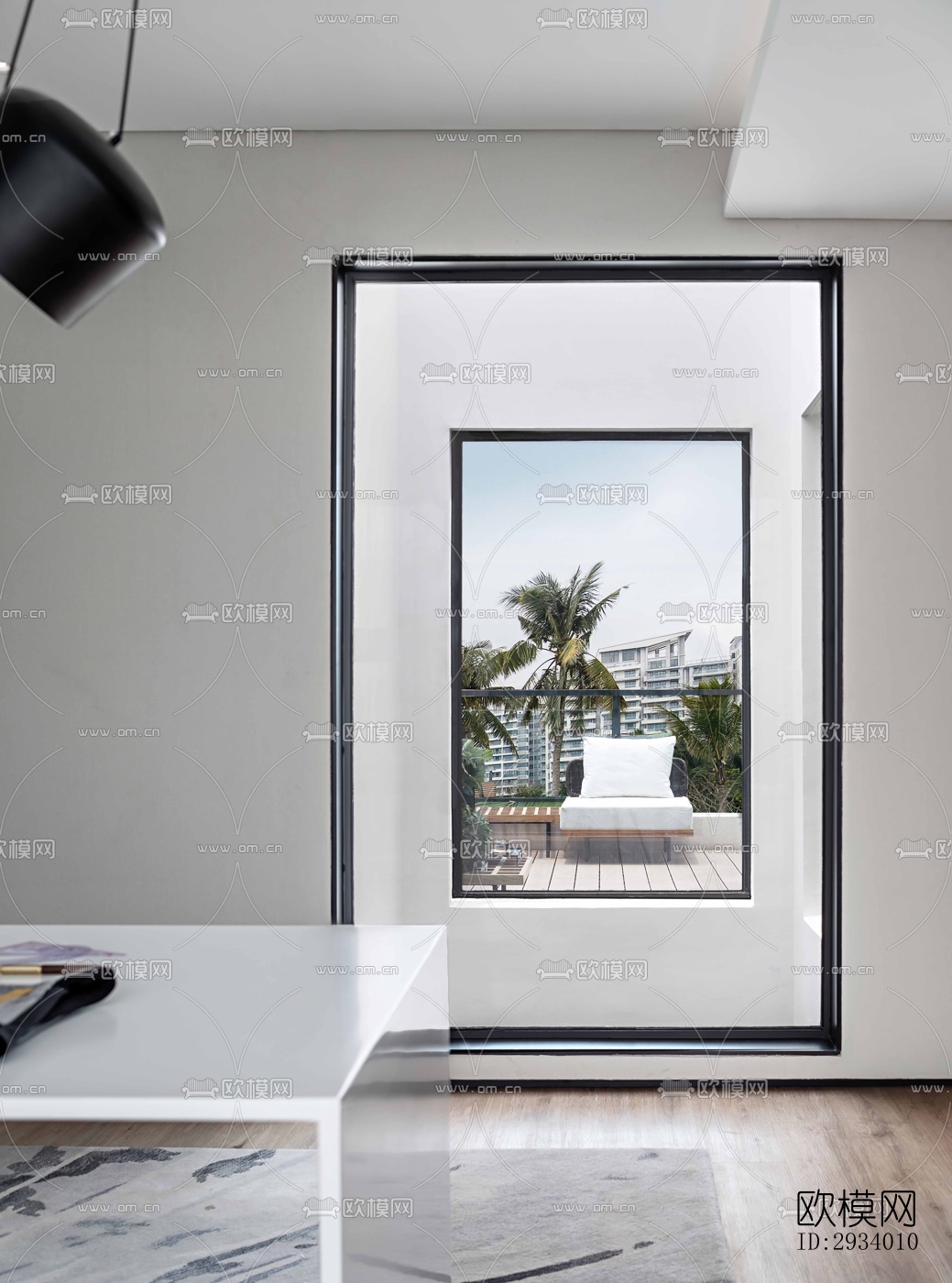 新中式别墅效果图下载（渲染图1）