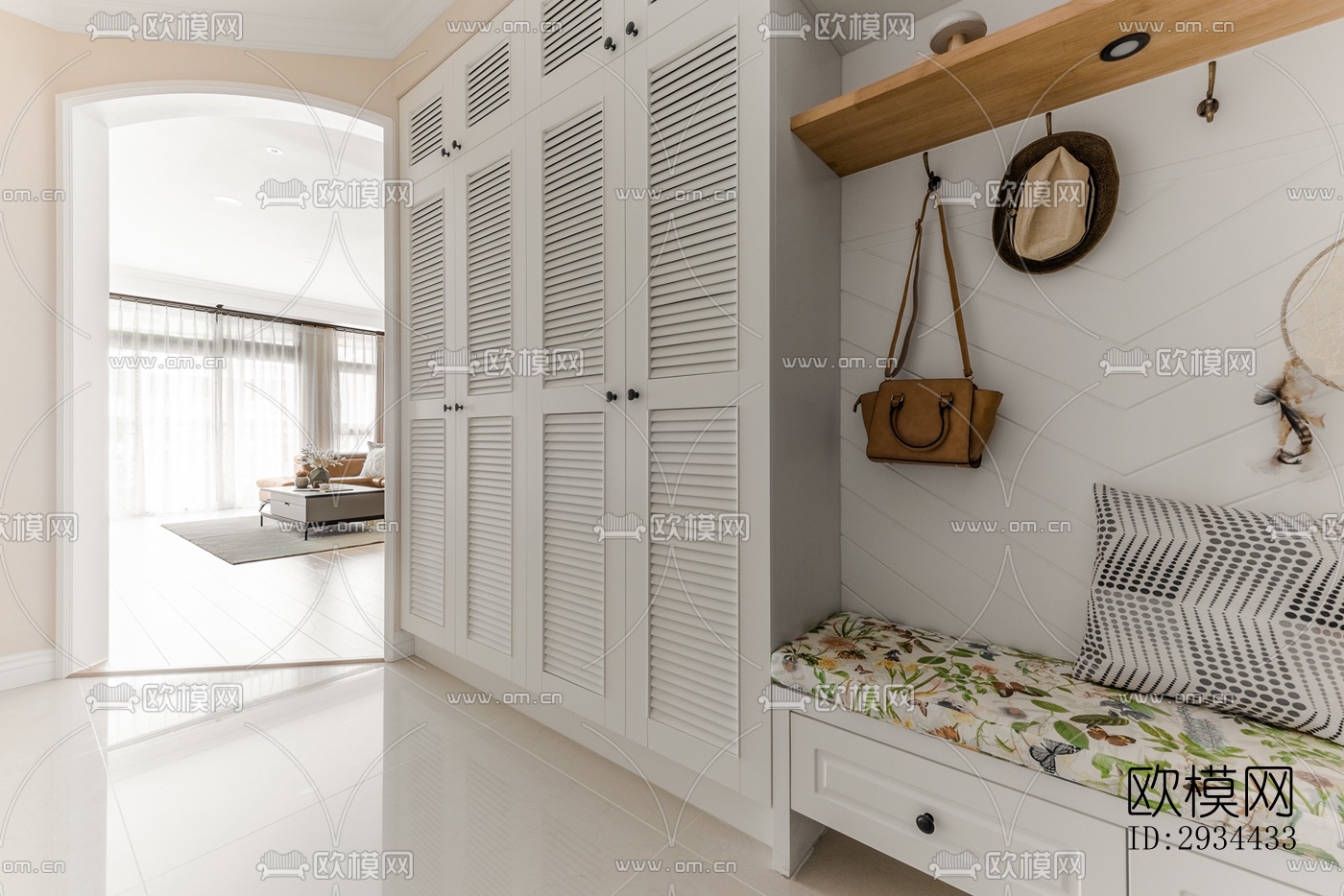 北欧平层效果图下载（渲染图10）