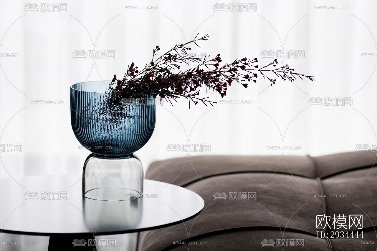 后现代平层效果图下载（渲染图9）