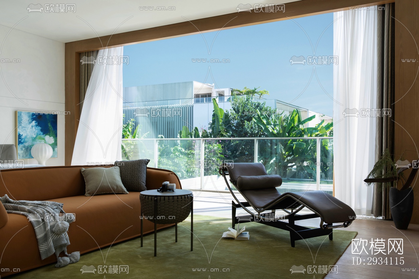 现代别墅效果图下载（渲染图13）