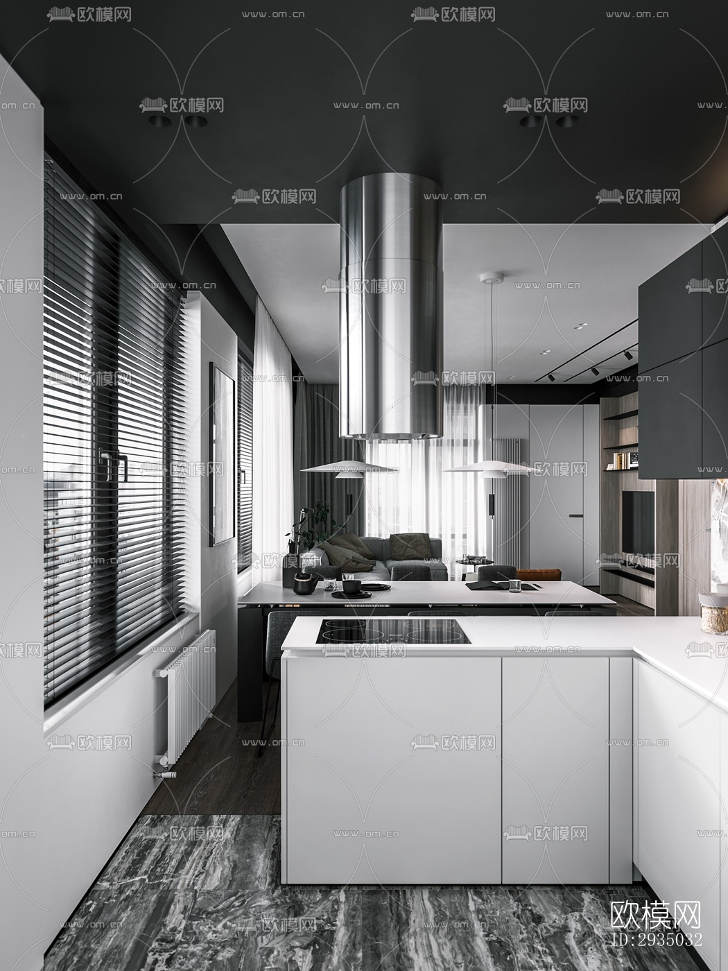 高级灰平层效果图下载（渲染图7）