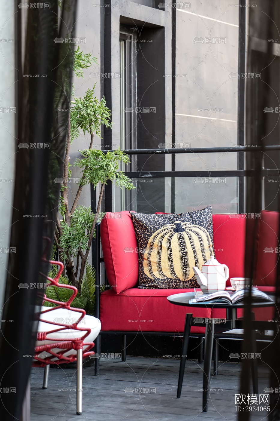 现代别墅效果图下载（渲染图17）