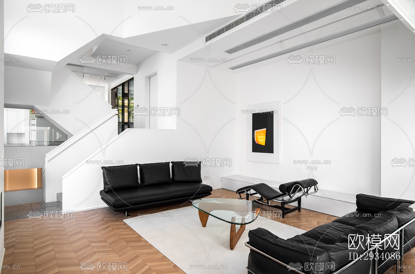 现代别墅效果图下载（渲染图2）