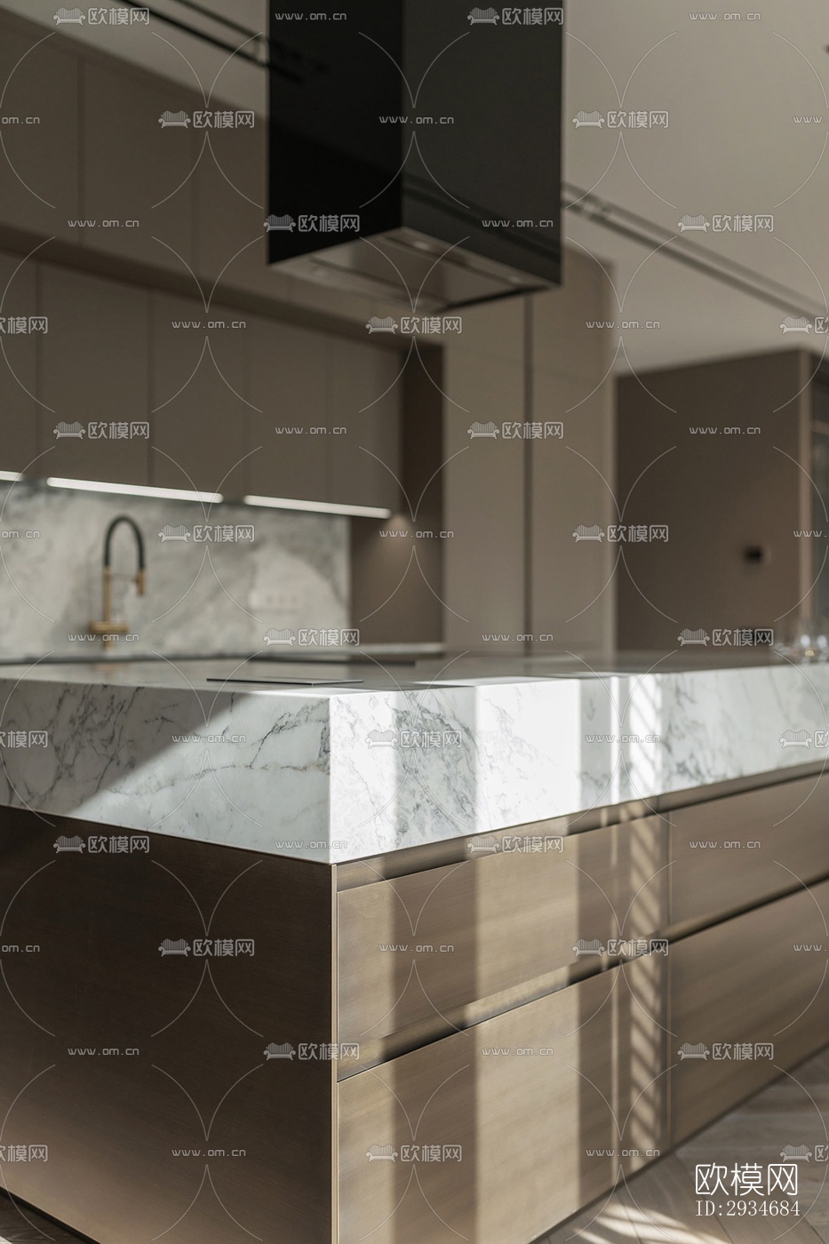 欧式平层效果图下载（渲染图13）