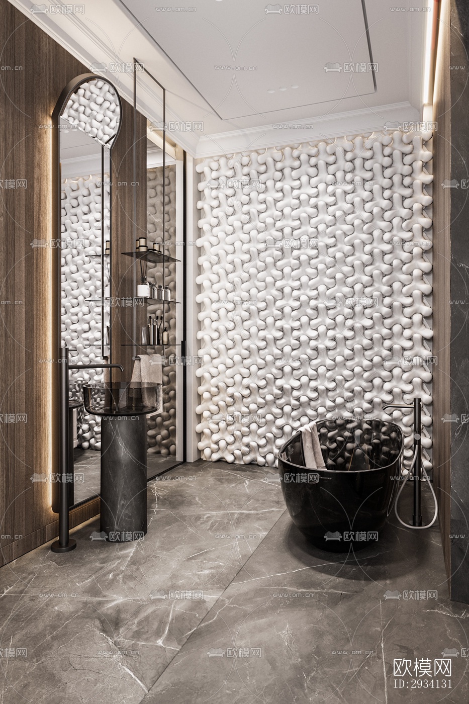 现代别墅效果图下载（渲染图6）