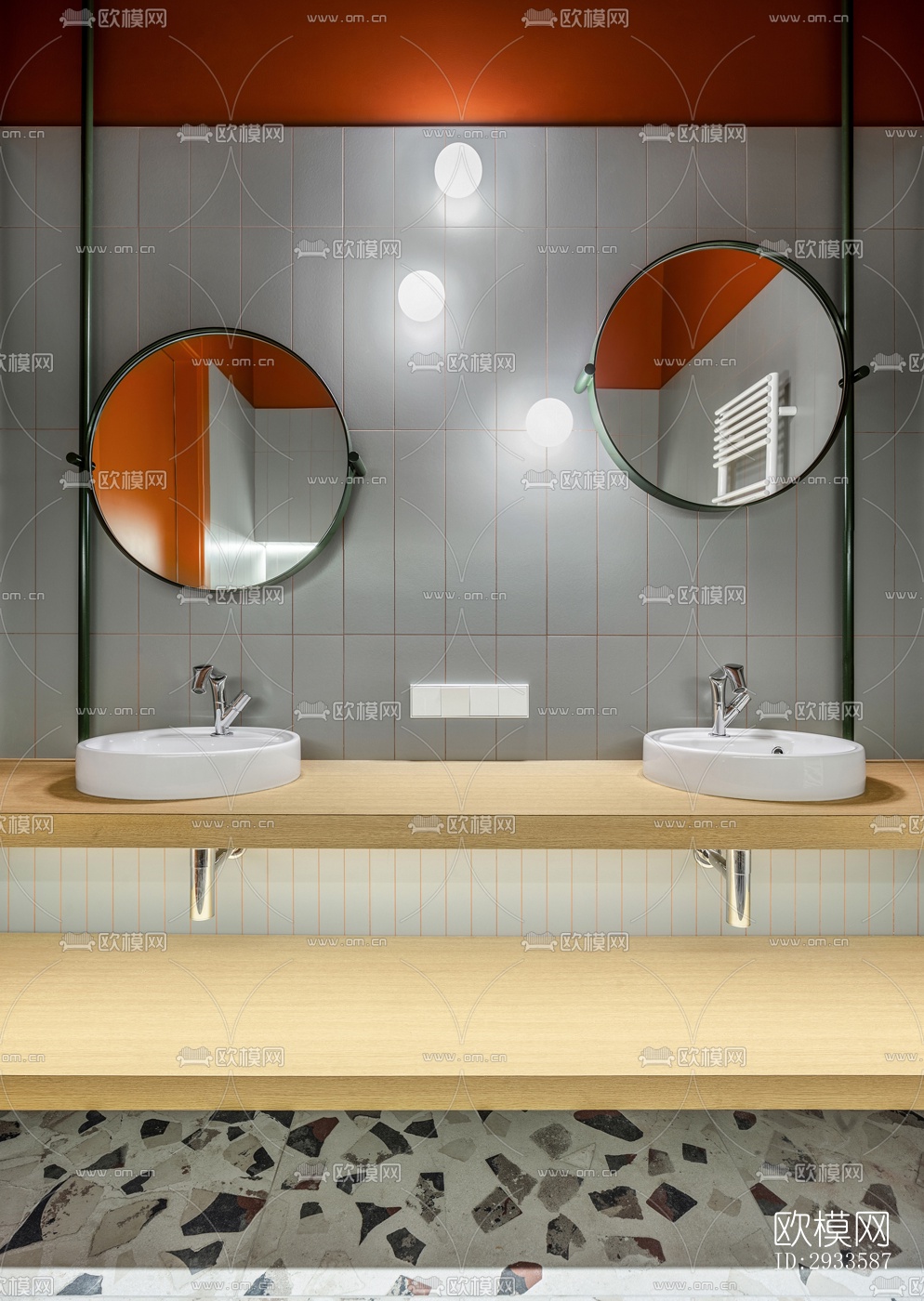 北欧公寓效果图下载（渲染图1）