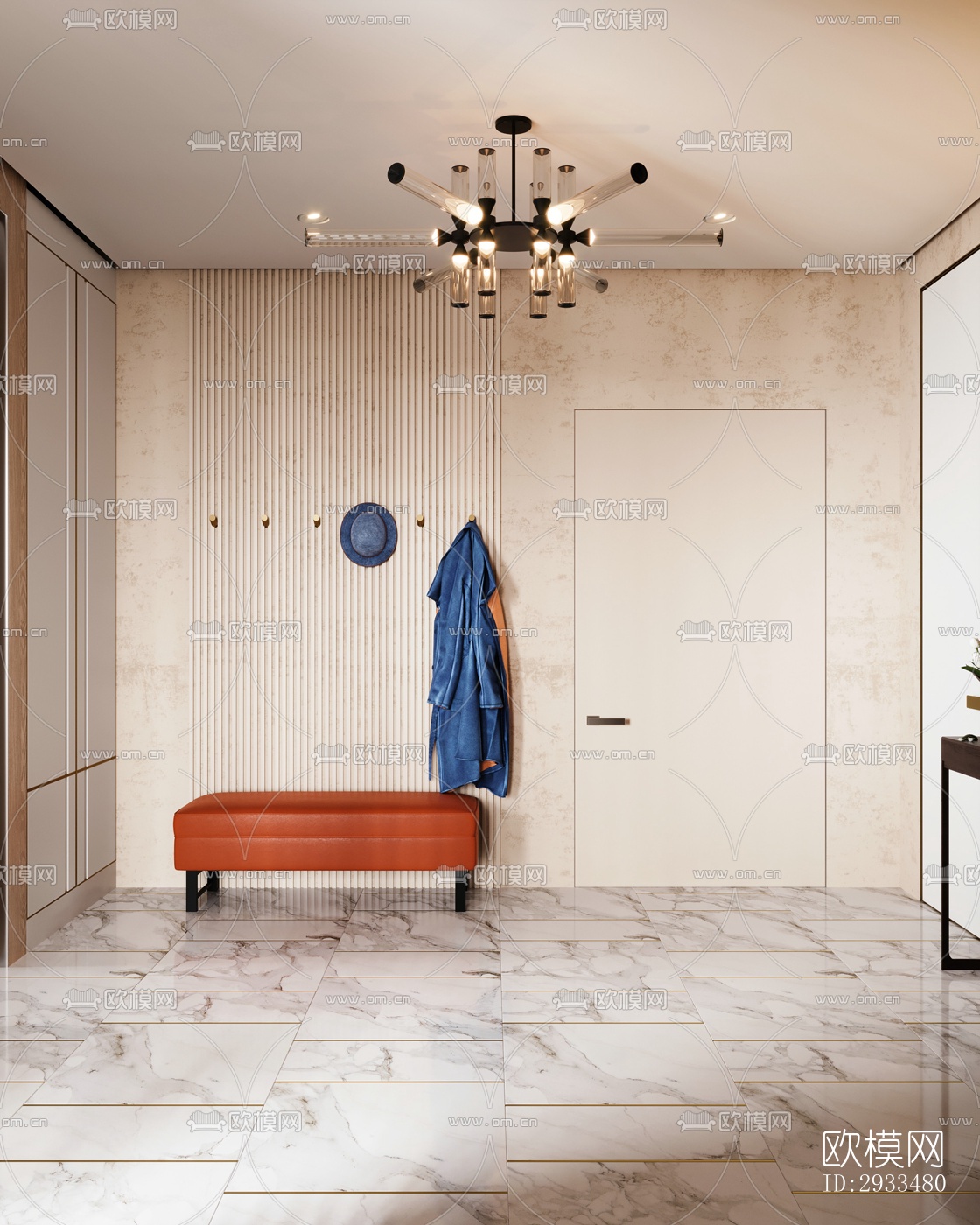 北欧公寓效果图下载（渲染图7）