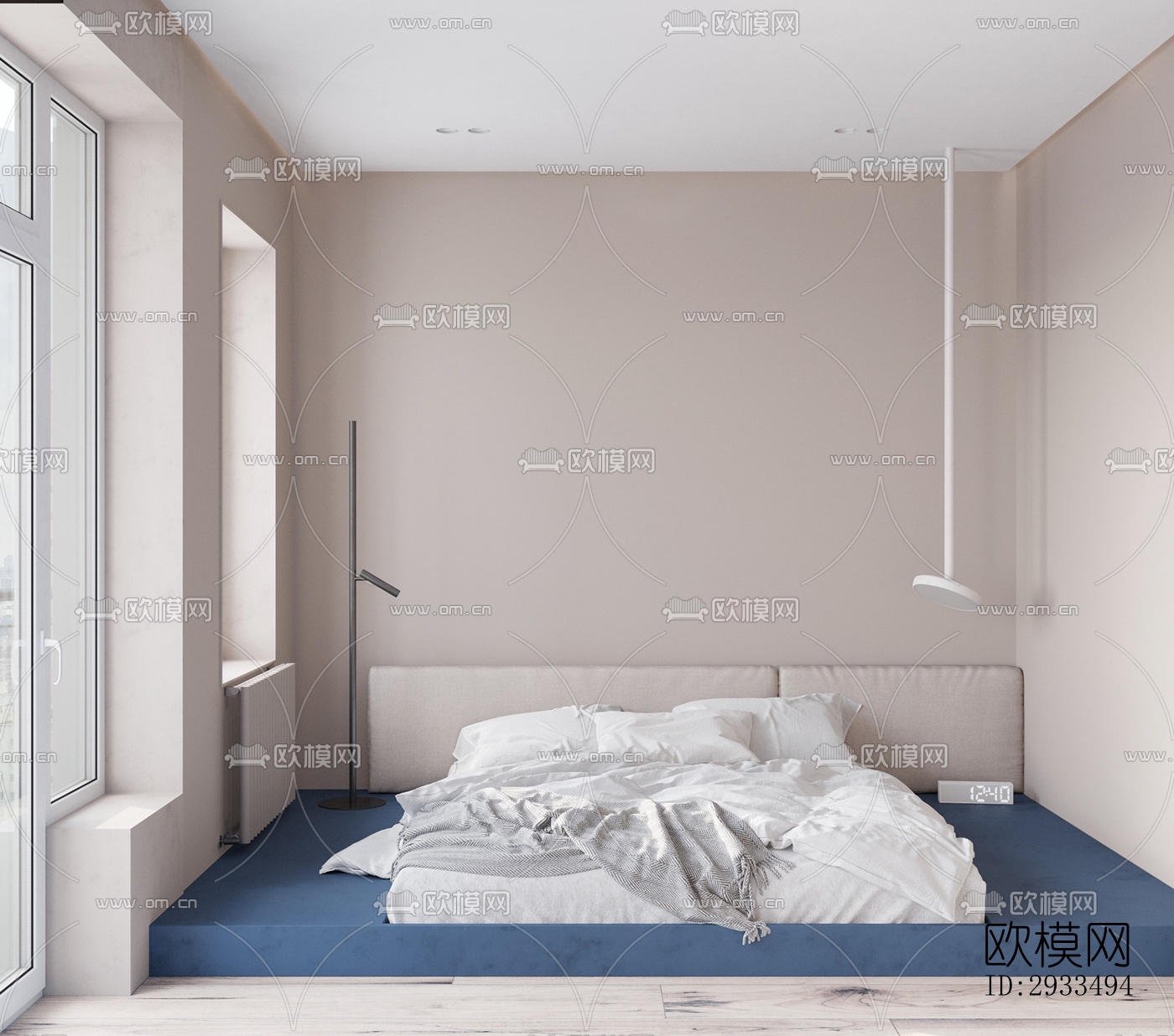 北欧公寓效果图下载（渲染图5）