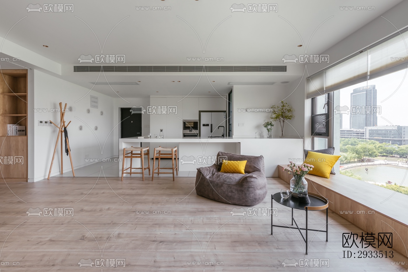 北欧公寓效果图下载（渲染图16）